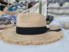SH328 Elizabeth Boater Hat - Ribbon.