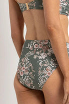 Sunseeker Chelsea Ruched Mid Rise Pant Sage.