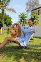 Sunseeker SS91696 Nara Painters Shirt - Blue.