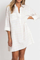 Sunseeker Nara Painters Shirt - White.