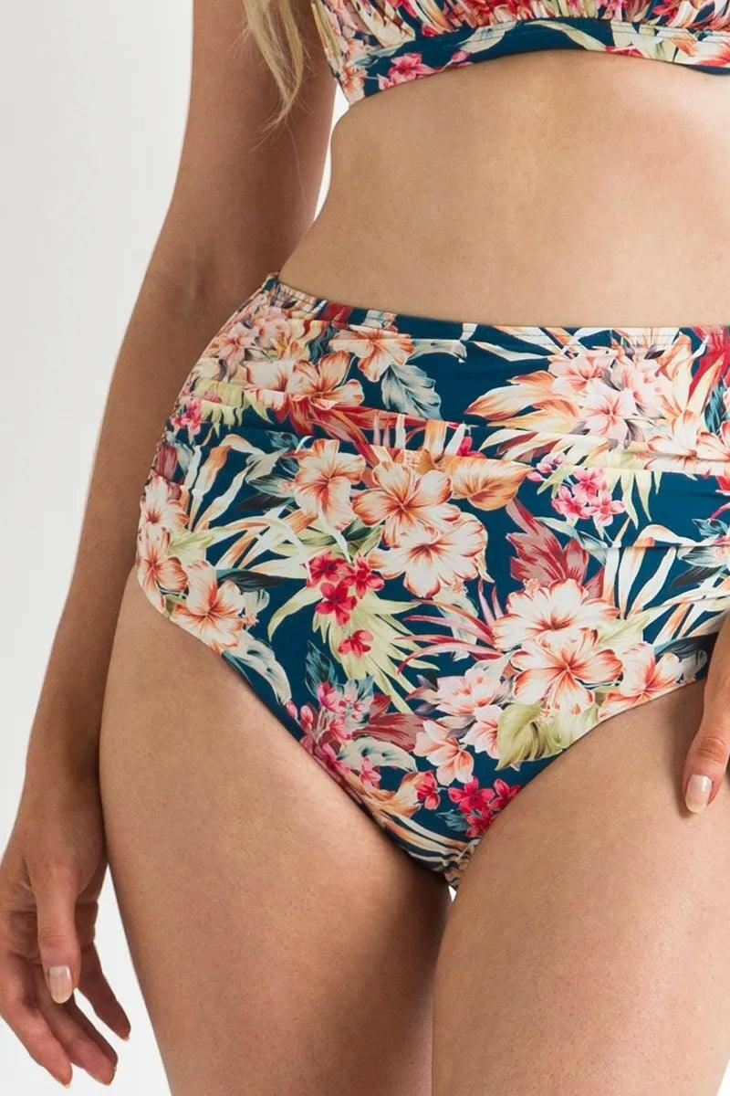 Sunseeker Patonga Gathered Retro Pant Arctic.