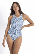 Sunseeker Bluebird Cross Back Mastectomy One Piece.