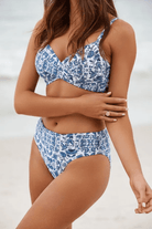 Sunseeker Bluebird Ruched Midrise Pant.