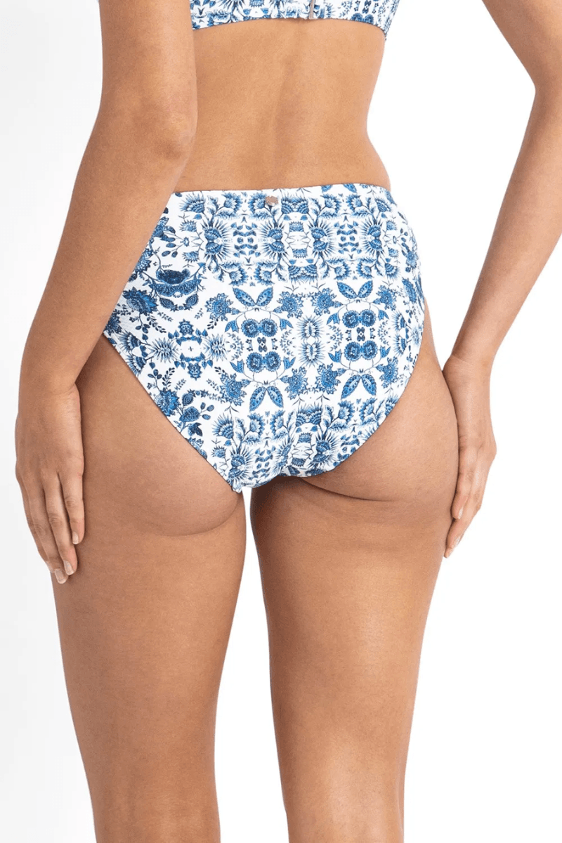 Sunseeker Bluebird Ruched Midrise Pant.