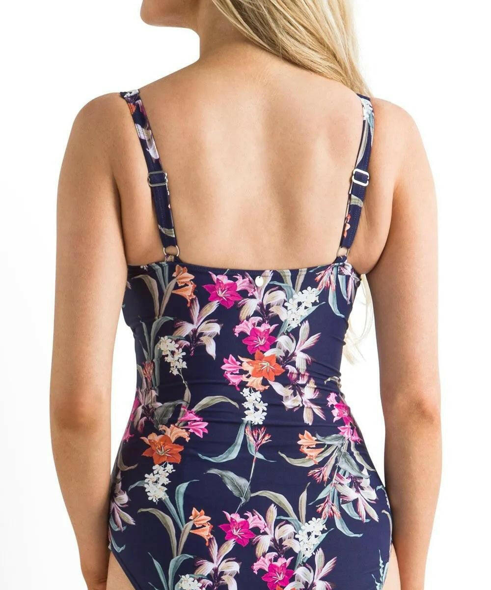 Sunseeker SS51546DDE Calliope DD/E Square Neck Minimiser One Piece Ink.