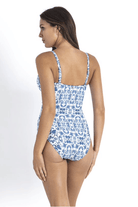 Sunseeker Bluebird Twist Front One Piece.