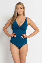 Sunseeker Luxe FG One Piece Blue Swimwear.