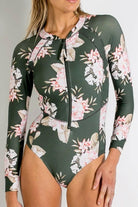 Sunseeker SS91728 Albury Surfer One Piece Surfsuit - Forest.