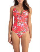 Sunseeker Brazil D Wrap One Piece Coral.