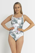 Sunseeker SS51376DDE Sofia DD_E Square Neck One Piece- White.