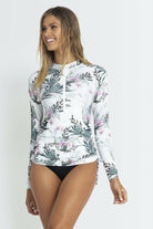 Sunseeker SS91644 Sofia Long Sleeve Gathered Rash.