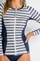 Sunseeker SS91735 Out At Sea Long Sleeve Rashie Ink.