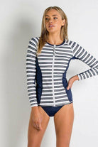 Sunseeker SS91735 Out At Sea Long Sleeve Rashie Ink.