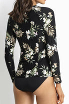 Sunseeker SS91752 Amor Long Sleeve Rashie Vest Black.