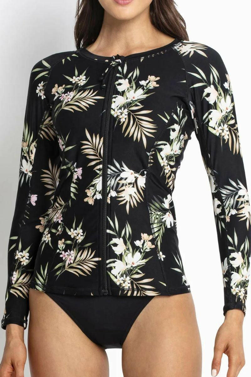 Sunseeker SS91752 Amor Long Sleeve Rashie Vest Black.