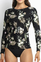 Sunseeker SS91752 Amor Long Sleeve Rashie Vest Black.