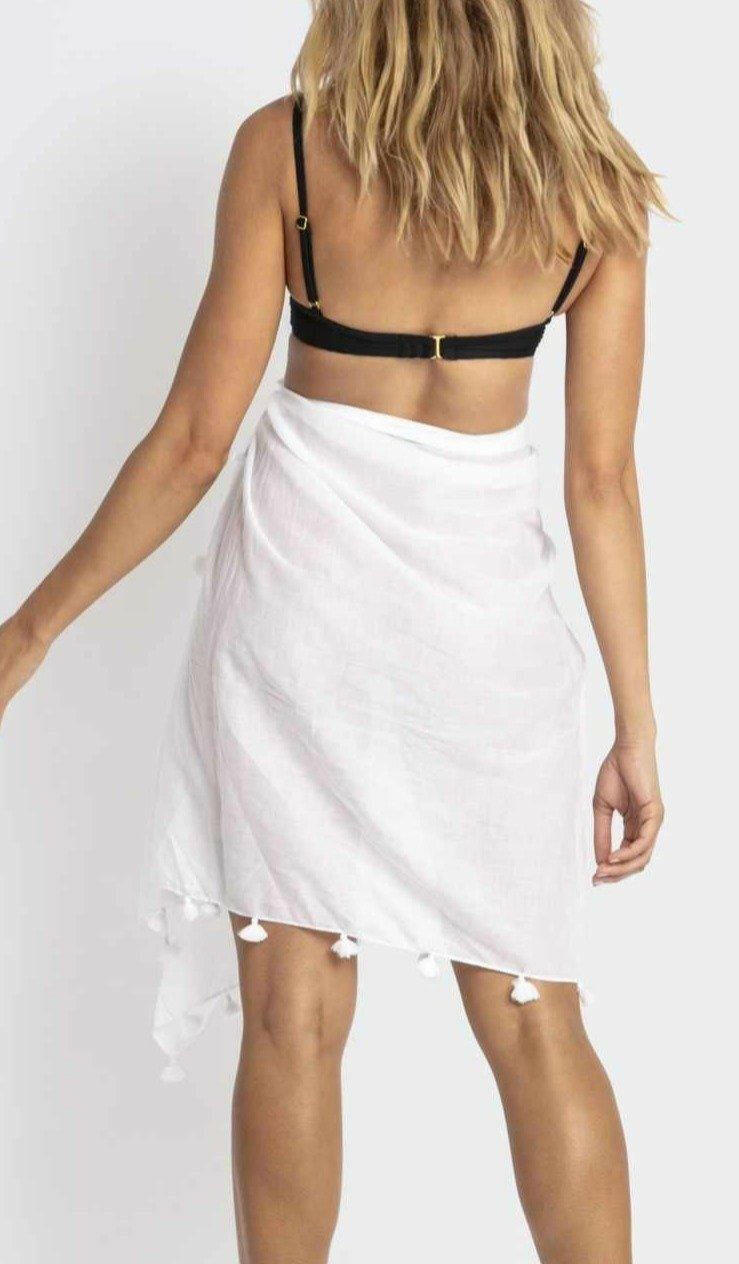 Sunseeker Tassel Wrap Cotton Sarong.