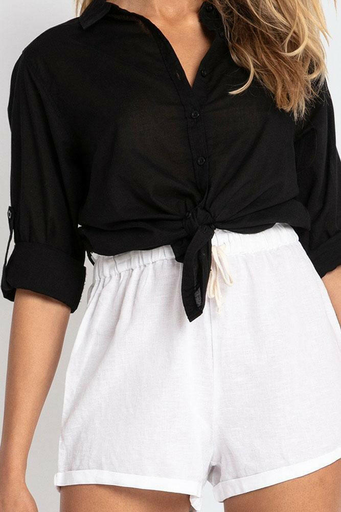 Sunseeker Basix Folklore Slouch Shirt.