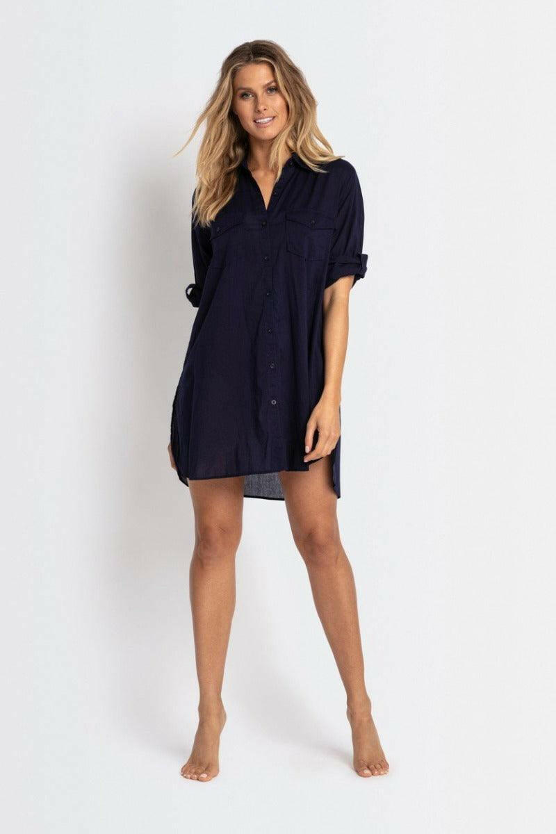 Sunseeker Coast Cotton Button Through Shirt.