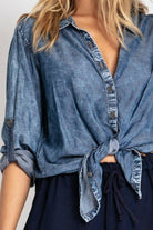 Sunseeker Coast Denim Slouch Shirt.