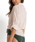 Sunseeker SS91182 Summer Stripe Slouch Shirt Bone.