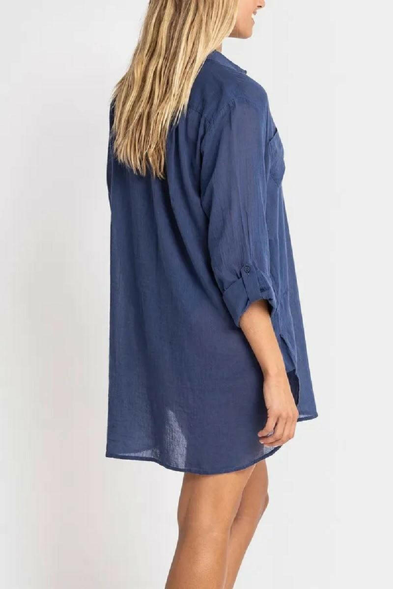 Sunseeker Resort Painters Shirt Denim.