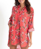 Sunseeker SS91814 Brazil Painters Shirt - Coral.