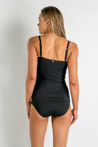 Sunseeker Basix Twist Front Singlet Tankini.
