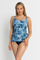 Sunseeker SS12019FG Maldives F/G Bralette Singlet - Blue.
