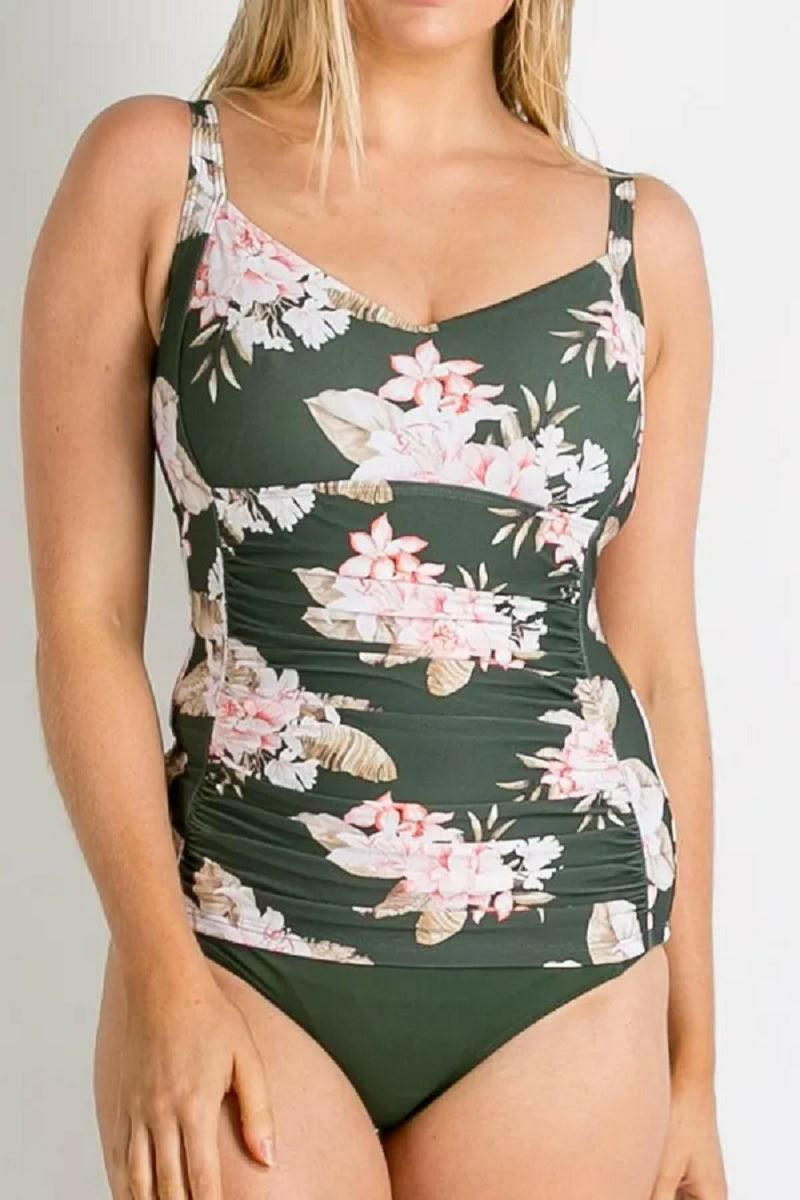 Sunseeker SS12130DDE Albury DDE Underwire Singlet - Forest.