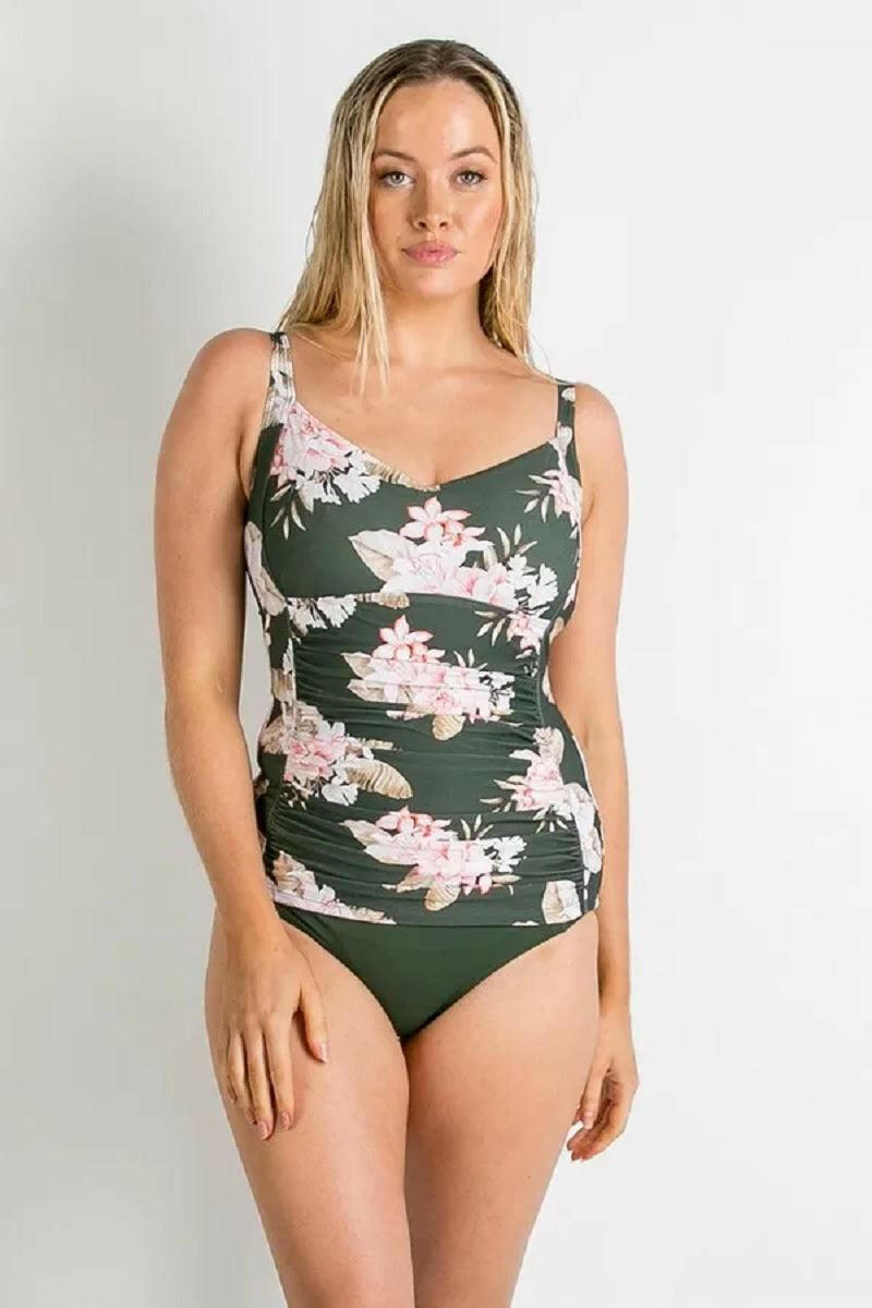 Sunseeker SS12130DDE Albury DDE Underwire Singlet - Forest.