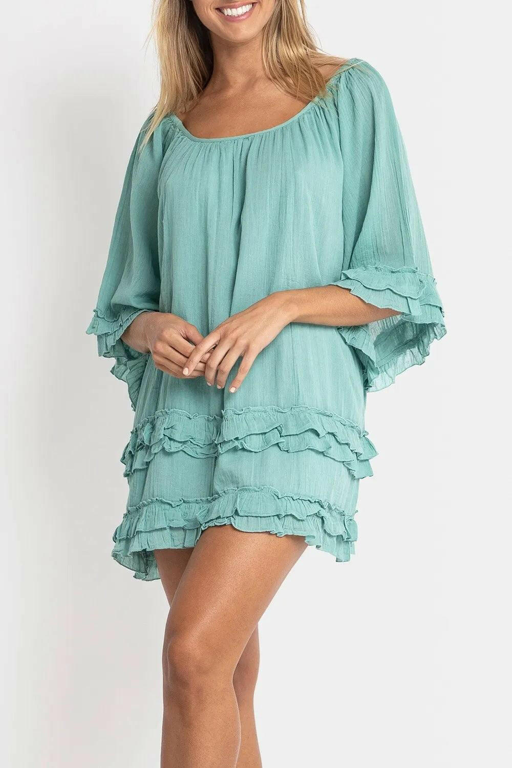 Sunseeker SS91337 Resort Beach Shift Kaftan Moss.