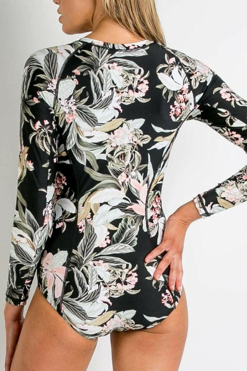 Sunseeker SS91732 La Jungle Seasport Surf Sun Suit One Piece Black.