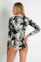 Sunseeker SS91732 La Jungle Seasport Surf Sun Suit One Piece Black.