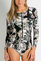 Sunseeker SS91732 La Jungle Seasport Surf Sun Suit One Piece Black.