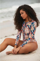 Sunseeker Patonga Seasport One Piece Surf Suit One Piece Swimwear.