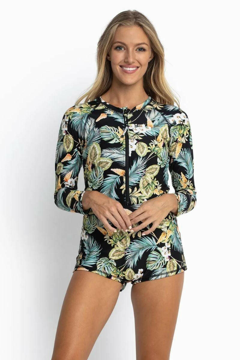Sunseeker SS91750 Milla Cheeky Surf Sun Suit One Piece Black.
