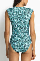 SunseekerZeno Seasport Cap sleeve One Piece Surfsuit.