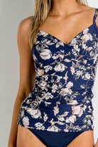 Sunseeker Ariel Twist Front Singlet Ink.