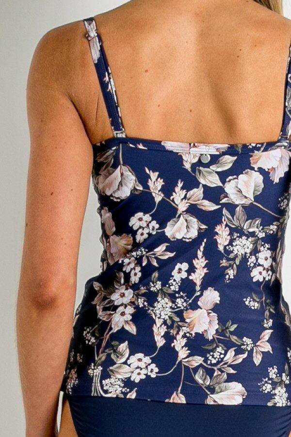 Sunseeker Ariel Twist Front Singlet Ink.