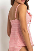Sunseeker Gidget Frill A-Line Singlet Pink.
