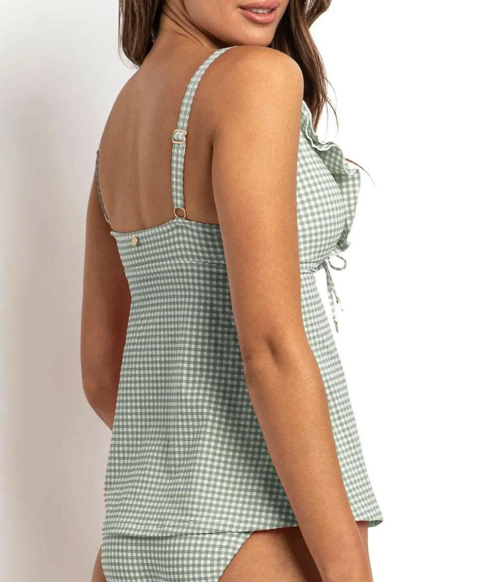 Sunseeker SS12319 Gidget Frill A-Line Singlet Sage.