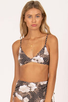 Amuse Stevie Triangle Bikini Top.