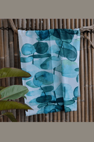Zura Aqua-Watercolor 100% Cotton Scarf.